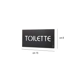 Pittogramma avviso toilette Dag Style  in Tavola