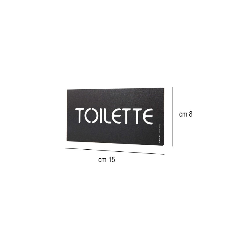 Pittogramma avviso toilette Dag Style  in Tavola