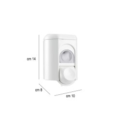 Dispenser sapone bagno da muro   in Dispenser bagno