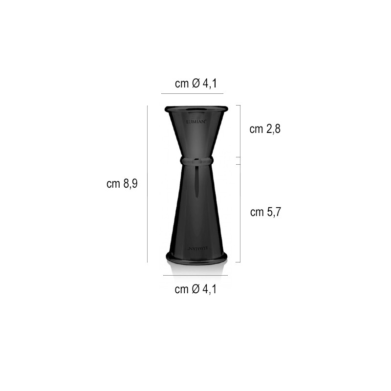 Jigger misurino japan nero Lumian  in Jiggers