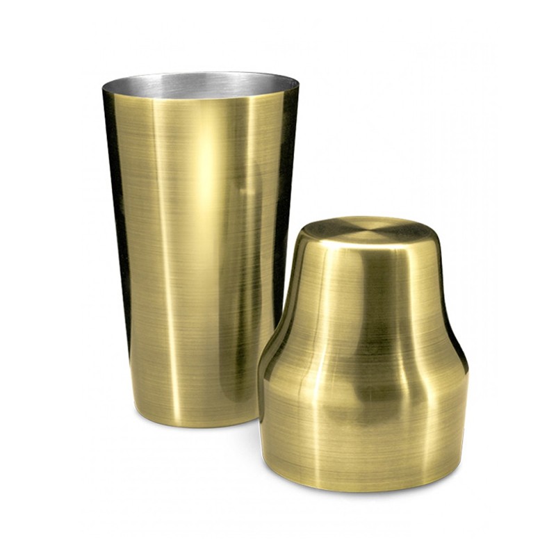 Shaker Parisienne 2 pezzi bronzo cl 90 Lumian  in Shaker cocktail