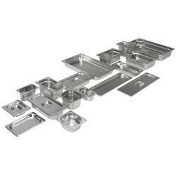 Contenitori gastronorm acciaio inox   in Contenitori GN acciaio