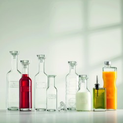 Bottiglia vetro olio con versatore Bormioli Luigi  in Macina sale e pepe e oliere