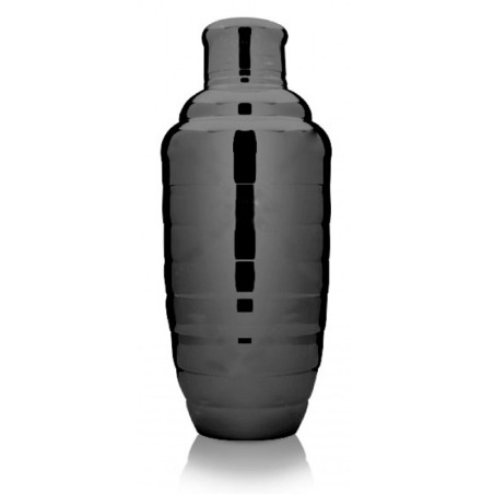 Shaker acciaio bombato nero Lumian | shaker cocktail | Rausa