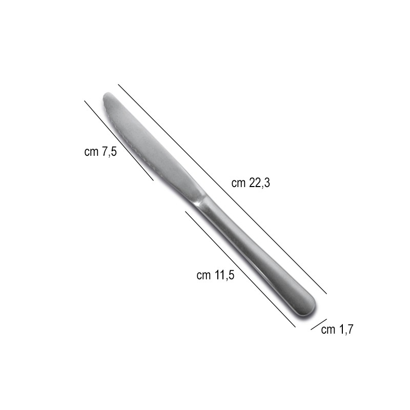 Coltello tavola Sevilla vintage Comas  in Linee