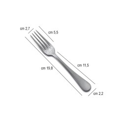 Forchetta tavola Sevilla Vintage Comas  in Linee