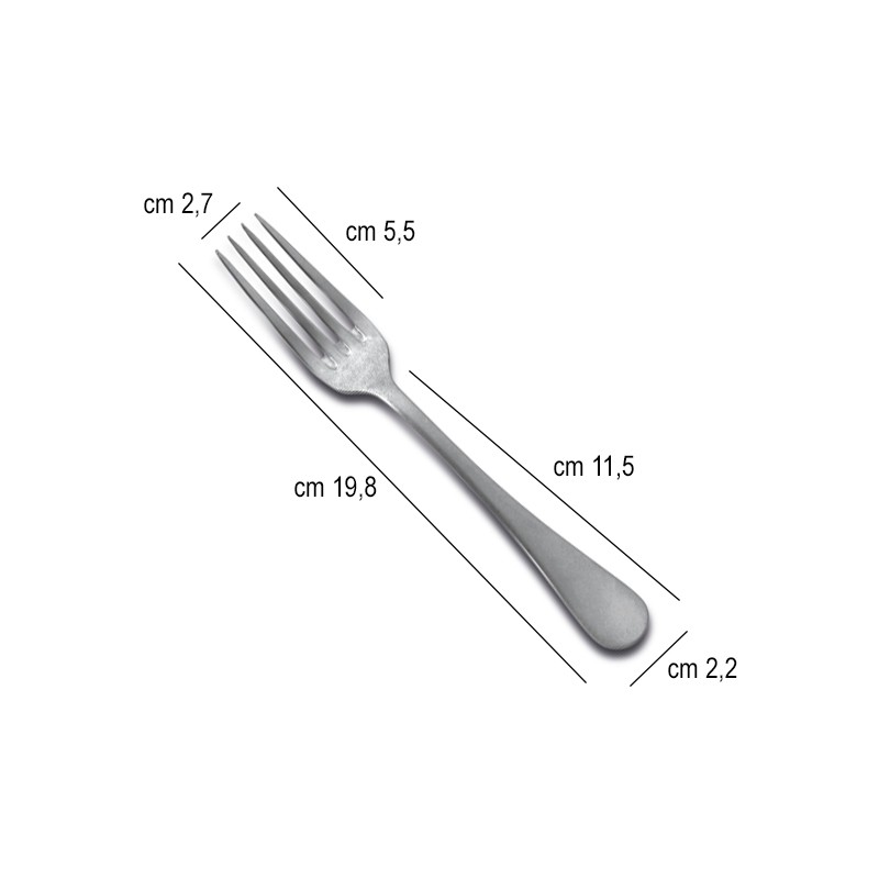 Forchetta tavola Sevilla Vintage Comas  in Linee
