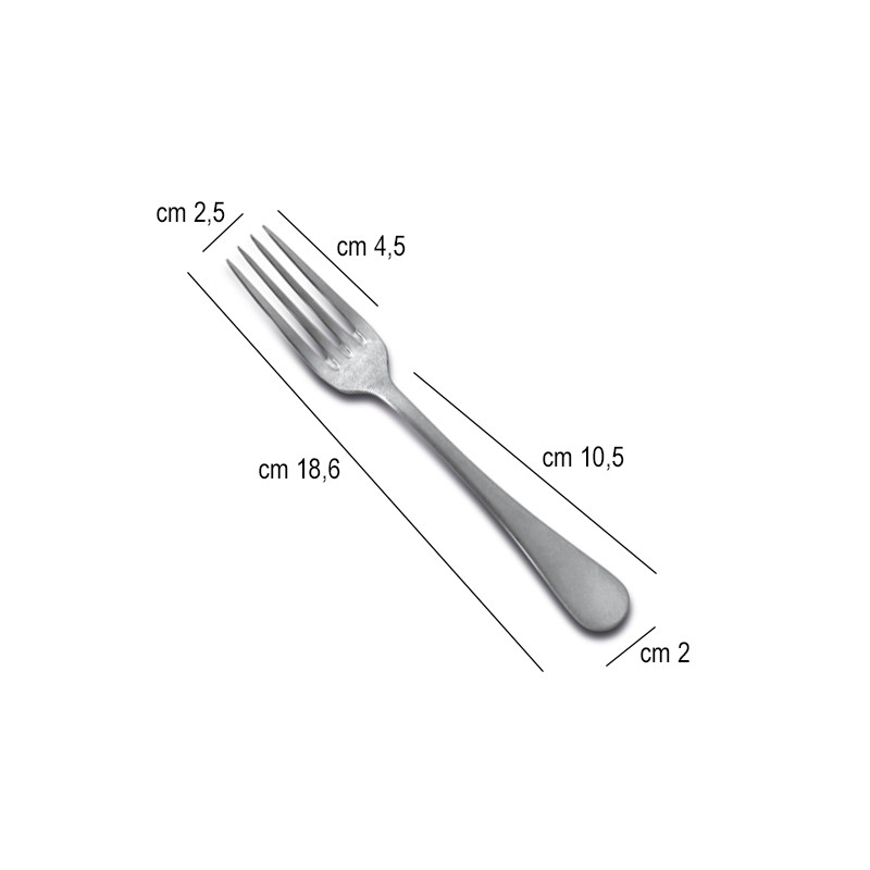 Forchetta frutta Sevilla Vintage Comas  in Linee