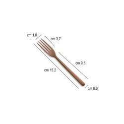 Forchettina rame acciaio inox Canada Comas  in Linee