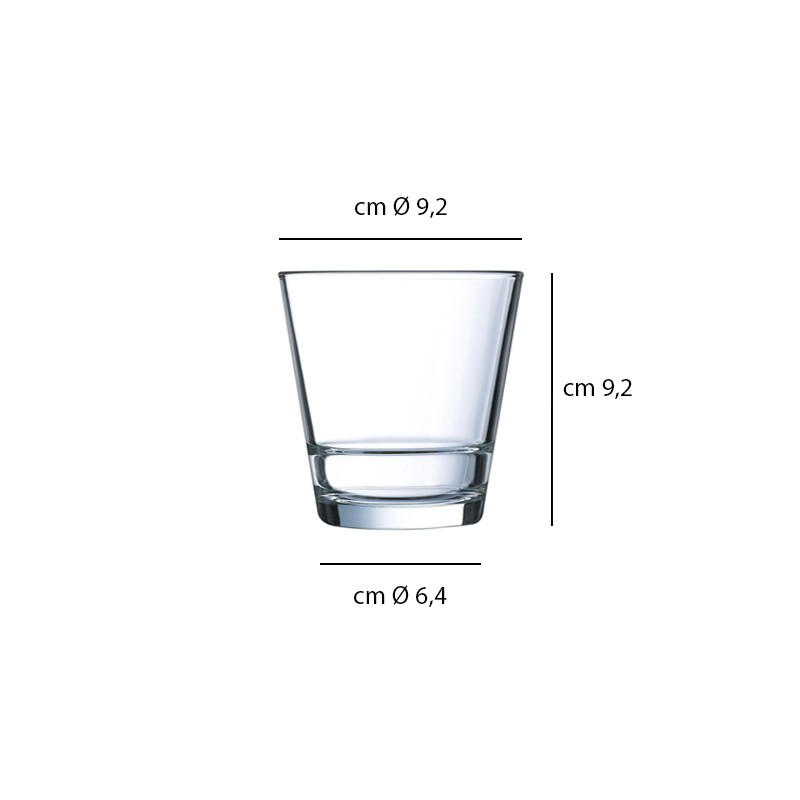 Bicchiere Stack Up Arcoroc Cl. 32 Arcoroc  in Bicchieri cocktail