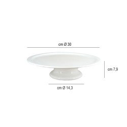 Alzata in porcellana   in Porcellane