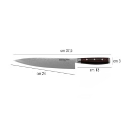 Coltello da chef yaxell super gou cm 24 Yaxell  in Coltelli da cucina professionali