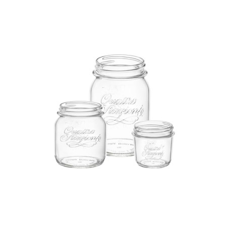 Vasetti quattro stagioni vetro | Contenitori per alimenti | Rausa srl