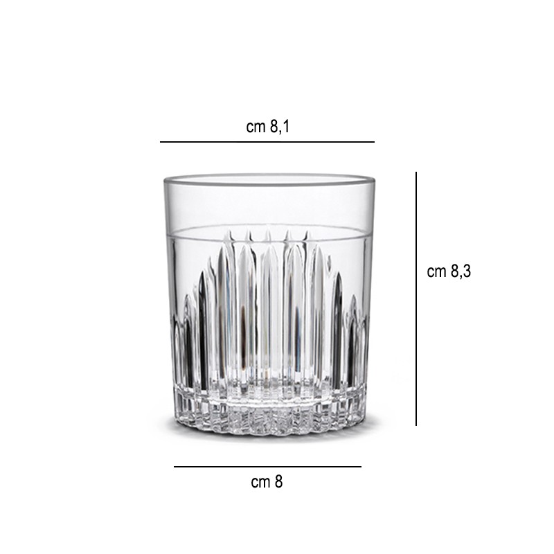 Bicchieri riutilizzabili Milano trasparenti Brevetti Waf  in Bicchieri plastica rigida riutilizzabili