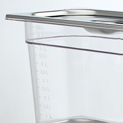 Contenitori gastronorm policarbonato Piazza Effepi  in Contenitori per alimenti