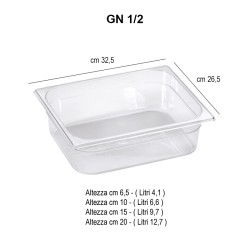 Contenitori gastronorm  in policarbonato | Contenitori | Rausa srl