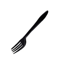 Forchette biodegradabili monouso | Colore nero | Rausa srl