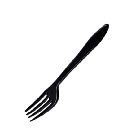 Forchette biodegradabili monouso | Colore nero | Rausa srl
