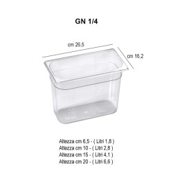 Contenitori gastronorm in polipropilene | Contenitori | Rausa srl