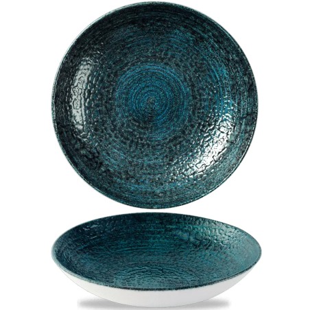 Churchill piatto fondo studio prints homespun chroma blue | Rausa