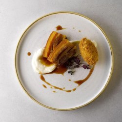 Piatto stonecast walled barley white Churchill Porcellana  in Porcellane