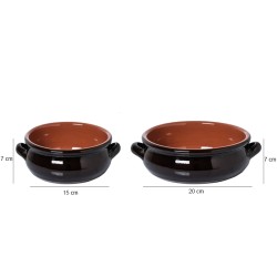 Casseruola in terracotta   in Padelle da portata