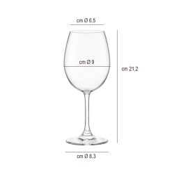Calice nebbiolo Rocco Bormioli  in Calici vino rosso