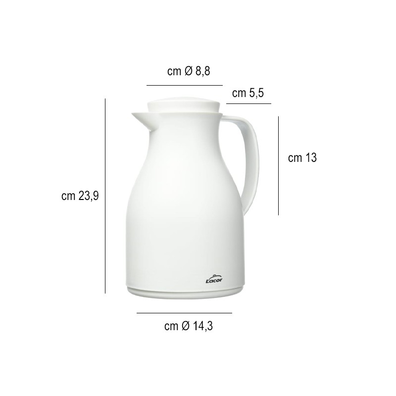 Caraffa termica bianca   in Buffet