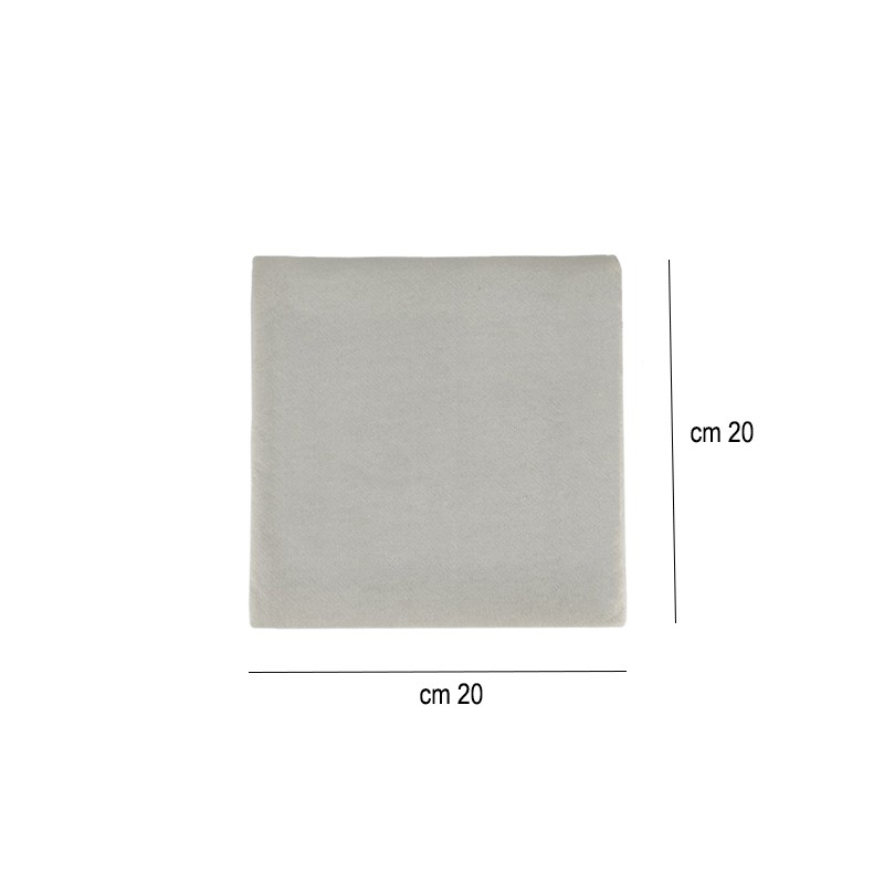 Tovaglioli carta a secco perla Tizzy   in Tovaglioli monouso