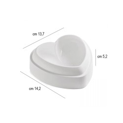Stampo in silicone amore Silikomart  in Stampi in silicone per dolci