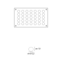 Stampo in silicone 35 truffles Silikomart  in Stampi in silicone per dolci