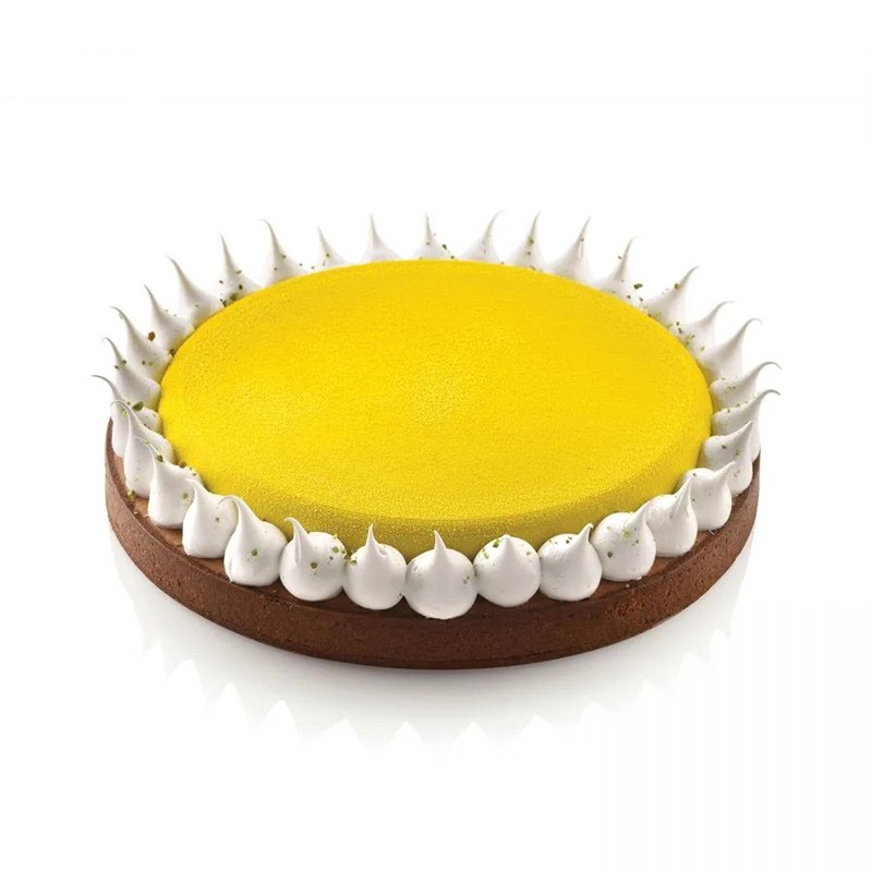 Kit tarte ring round cm 23 Silikomart  in Stampi in silicone per dolci