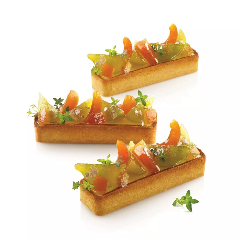 Tarte ring rectangular Silikomart  in Cucina