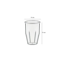 Bicchiere per frullatore frappè in policarbonato Sirman  in Bar