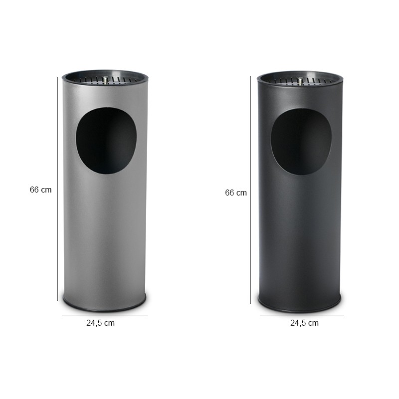 Pattumiera posacenere   in Igiene