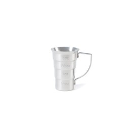 Jigger Escale in acciaio inox con manico 60 ml | Rausa srl
