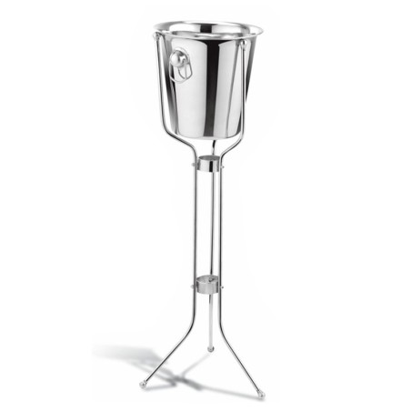 Colonna porta secchiello ghiaccio in acciaio inox | Rausa srl