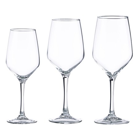 Calice di vetro mencia vetro temprato | Bicchieri da tavola | Rausa