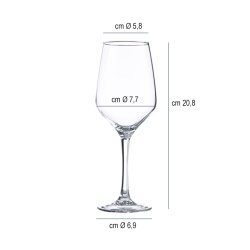 Calice di vetro mencia   in Calici vino bianco