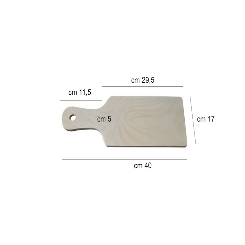 Tagliere legno rettangolare affettati   in Taglieri in legno