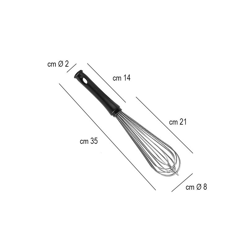 Frusta 8 fili Pavoni  in Cucina