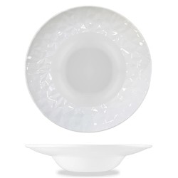 Piatto pasta hesperis martellato avorio | Piatti da ristorante