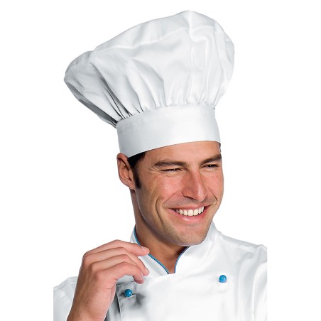 Cappello cuoco bianco | Accessori abbigliamento | Rausa srl