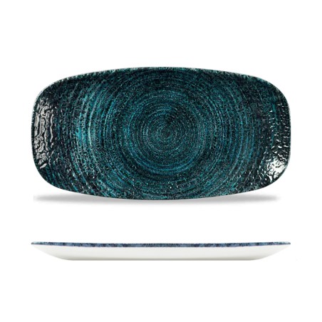 Vassoio churchill studio prints homespun chroma blue