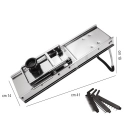 Mandolina professionale acciaio inox Salvinelli posate  in Grattugie professionali