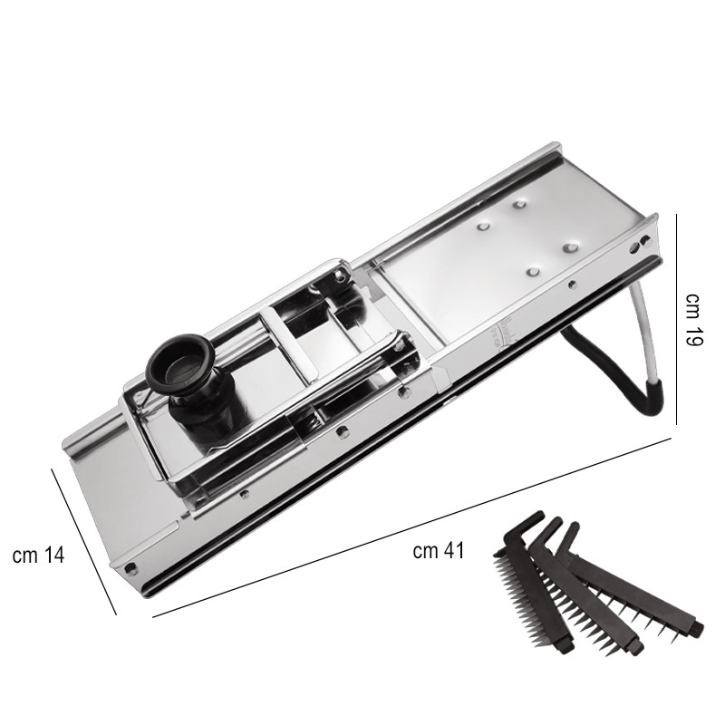 Mandolina professionale acciaio inox Salvinelli posate  in Grattugie professionali