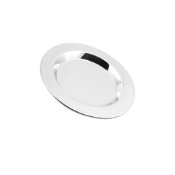 Sottobicchiere in acciaio inox Ø 12 cm| Accessori bar | Rausa srl