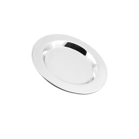 Sottobicchiere in acciaio inox Ø 12 cm| Accessori bar | Rausa srl