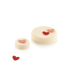 Stampo silicone chablon heart Silikomart  in Stampi in silicone per dolci