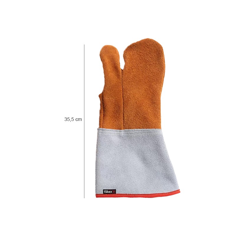 Guanti anticalore 250 gradi 3 dita   in Guanti forno